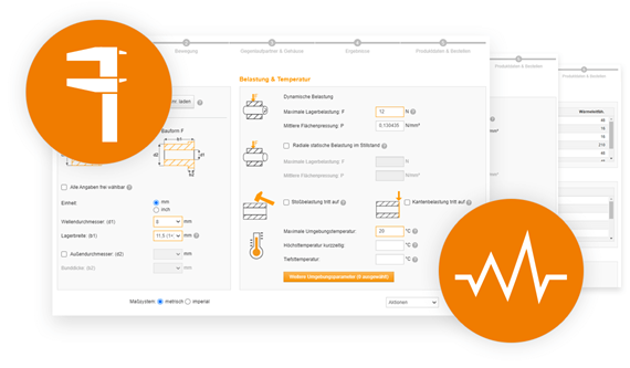 Glijlagerconfigurator